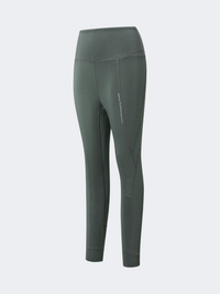 Erke Women Running 7/8 Tight Bamboo Green