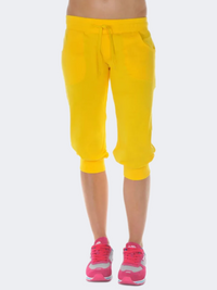 Bodytalk 3/4 Tights Women Lifestyle Tight Yellow