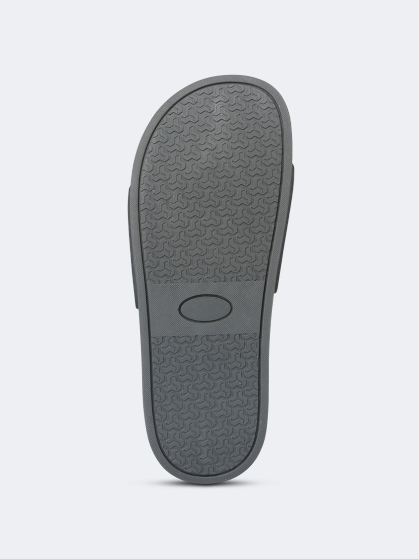 Oil And Gaz Comfy Men Beach Slide Black/Grey