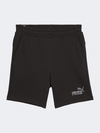Puma Essentials Camo Boys Lifestyle Short Black