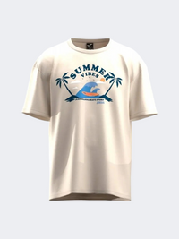 Joma Summer Vibes Men Lifestyle T-Shirt Beige