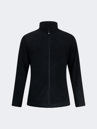 Oil&Gaz Soft Men Skiing Full Zip Fleece Black