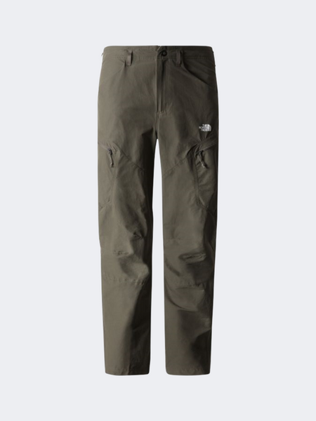 The North Face Exploration Reg Tapered Men Hiking Pant New Taupe Green