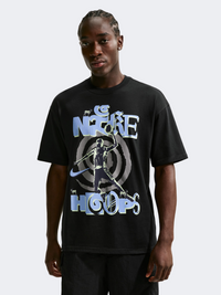 Nike Men Basketball T-Shirt Black