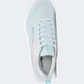 Erke Cushioning Women Running Shoes White/Blue