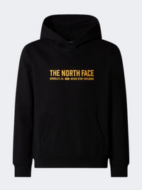 The North Face Varsity Graphic Relaxed Kids Lifestyle Hoody Black/Gold