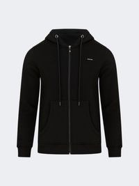 Top Ten Brushed Men Lifestyle Hoody Full Zip Black