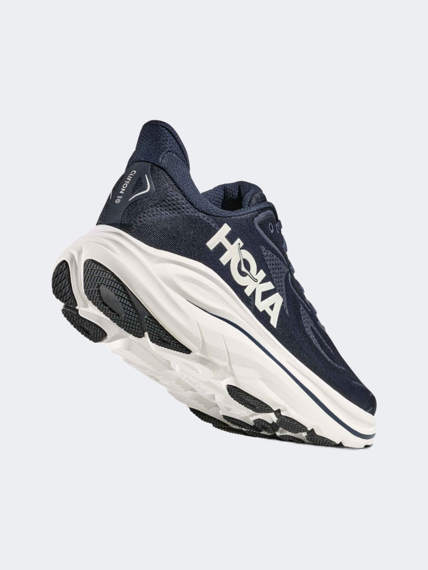 Hoka Clifton 10 Men Running Shoes Navy/White