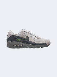 Nike Air Max 90 Premium Men Lifestyle Shoes Light Smoke Grey
