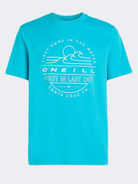 Oneill Muir Men Beach T-Shirt Neon Blue