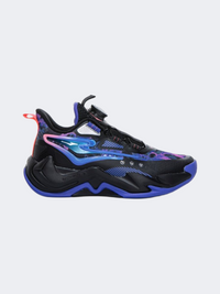 Erke Gs-Boys Basketball Shoes Black/Blue/Purple