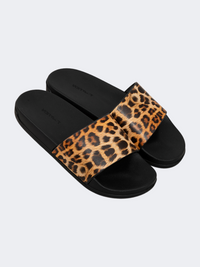 Top Ten Casual Beach Women Slide Black/Brown