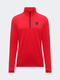 Toni Sailer Brendan First Layer Men Skiing Long Sleeve Signal Red