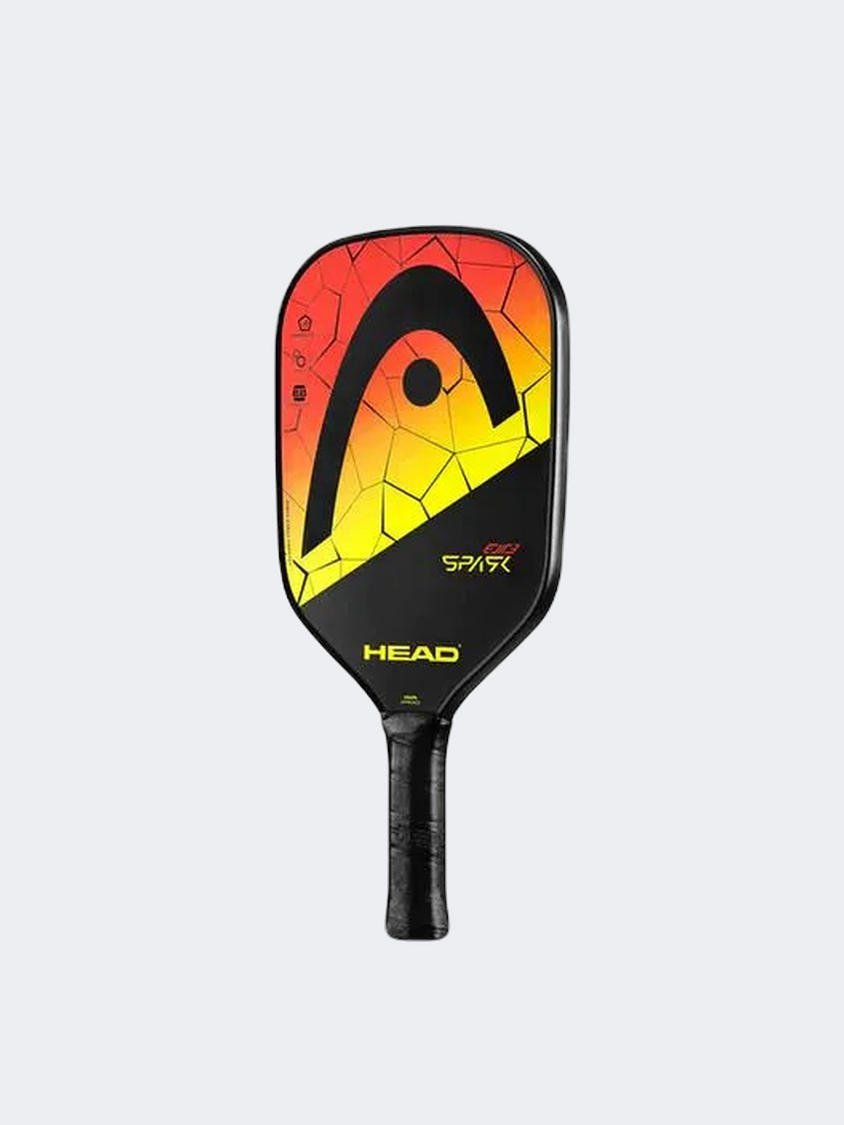 Head Spark Elite V4 Unisex Pickleball Racquet Black/Yellow/Red