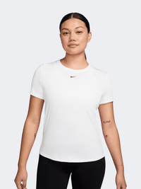 Nike One Classic Df Women Training T-Shirt White/Black