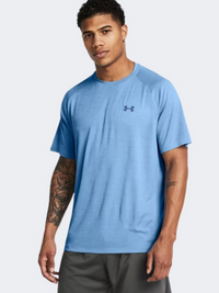 Under Armour Tech Textured Men Training T-Shirt Horizon Blue
