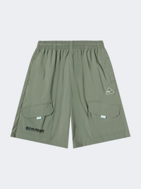 Erke Sports Kids-Boys Lifestyle Short Army Green