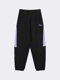 Erke Sports Cropped Kids-Girls Lifestyle Pant Black/Purple