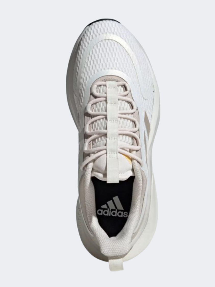Adidas Alphabounce Plus Women Sportswear Shoes White/Wonder Beige