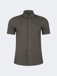 Oil And Gaz Basic Men Lifestyle T-Shirt Olive