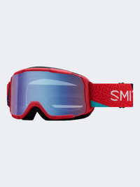 Smith Daredevil Kids Skiing Goggles Crimson A Maze/Blue