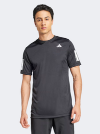 Adidas Club Climacool 3-Stripes Men Tennis T-Shirt Black