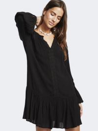 Billabong Good Mood Women Lifestyle Dress Black