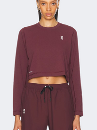 On Active Women Training Long Sleeve Mulberry