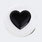 Crocs Tiny Friendship Heart Unisex Lifestyle Pins White/Black