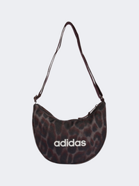 Adidas Linear Essential Graphic Pouch Women Training Bag Earth Strata