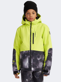 ONeill Originals Block Boys Skiing Jacket Black Spacedout