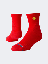 Stance Gameday Pro Quarter Unisex Basketball Sock Red