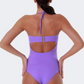 Bluepoint Solids Women Beach Monokini Purple