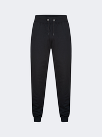 Oil And Gaz Big Size Men Lifestyle Cuffed Pant Black