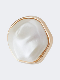 Crocs Natural Baroque Pearl 1 Unisex Lifestyle Pins White