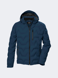 Killtec Kow 60 Quilted Men Skiing Jacket Dark Blue