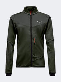 Salewa Sella Crevasse Women Hiking Jacket Green Dark Olive