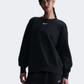 Nike Phoenix Fleece Women Lifestyle Sweatshirt Black/Sail