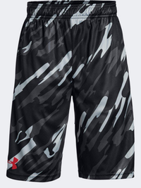 Under Armour Stunt Printed Boys Training Short Black