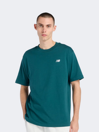 New Balance Sport Essentials Cotton Men Lifestyle T-Shirt Medusa Green