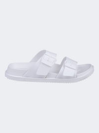 Oil&Gaz Comfortable Women Lifestyle Slide White