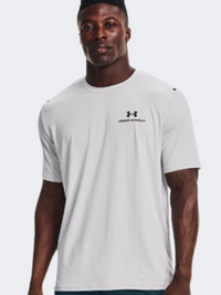 Under Armour Ua Rush Energy Short Sleeve Men Training T-Shirt White