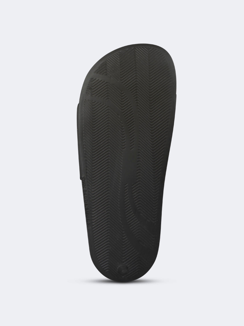 Oil And Gaz Comfy Unisex Beach Slide Black