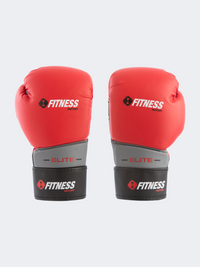 Fitness Factory Boxing Gloves Red/Silver