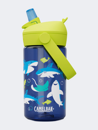Camelbak Thrive Flip Straw 14Oz Kids Lifestyle Bottle Sharks And Rays