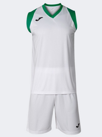 Joma Final Ii Men Basketball Set White/Green
