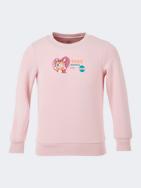 Erke Pullover Kids Lifestyle Sweatshirt Pink
