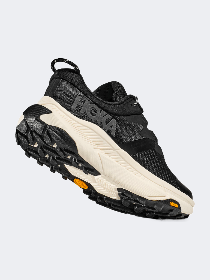 Hoka Transport Women Running Shoes Black/Alabaster