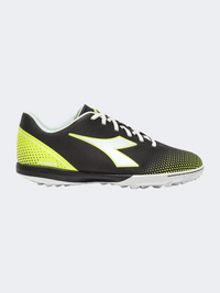 Diadora Pichichi 7 Tfr Men Football Shoes Black/Yellow
