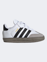 Adidas Samba Crib Infant-Boys Original Shoes White/Black